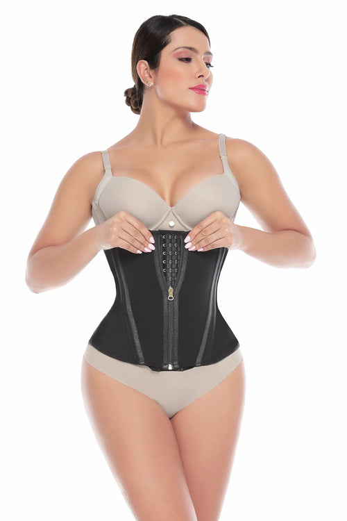 CHALECO CINTURILLA DE AVISPA TIPO CORSET – EJECUTIVA